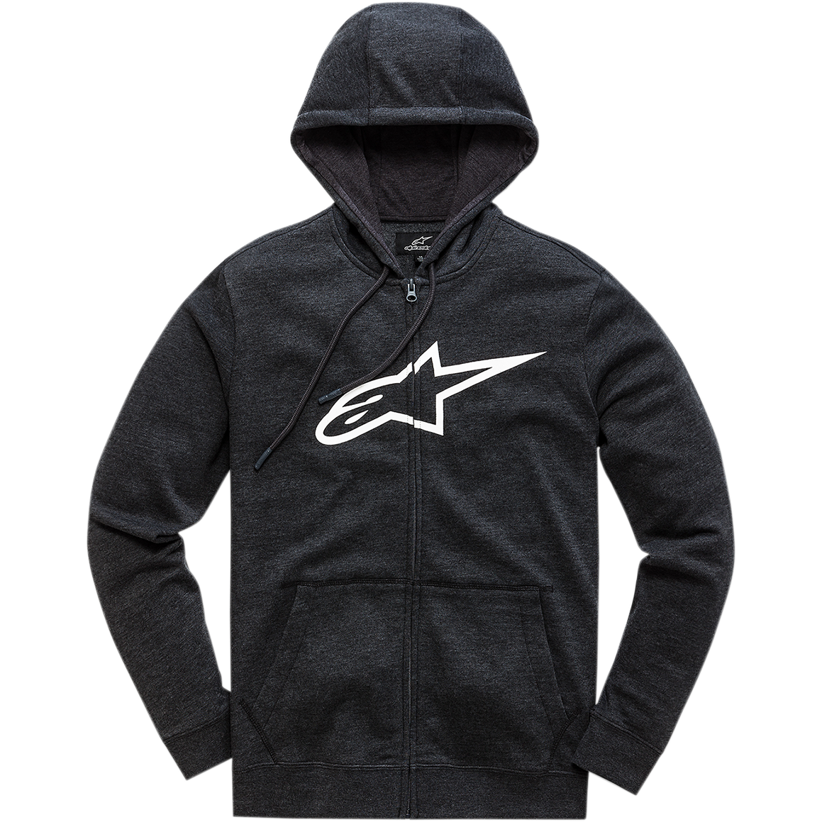 Alpinestars Ageless II Black/White Zip-Up Hoodie