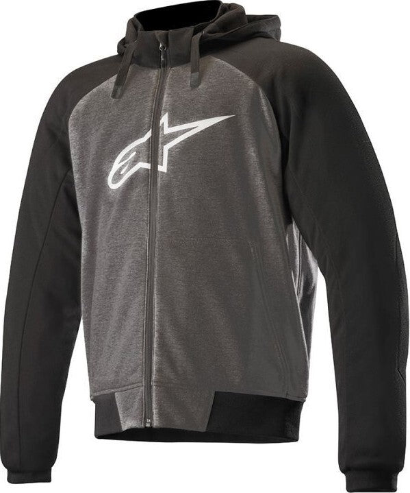 Alpinestars Chrome Sports Anthracite/Black/White Textile Hoodie Jacket