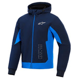 Alpinestars Radium Tech Night Navy/Royal Blue Hoodie Jacket