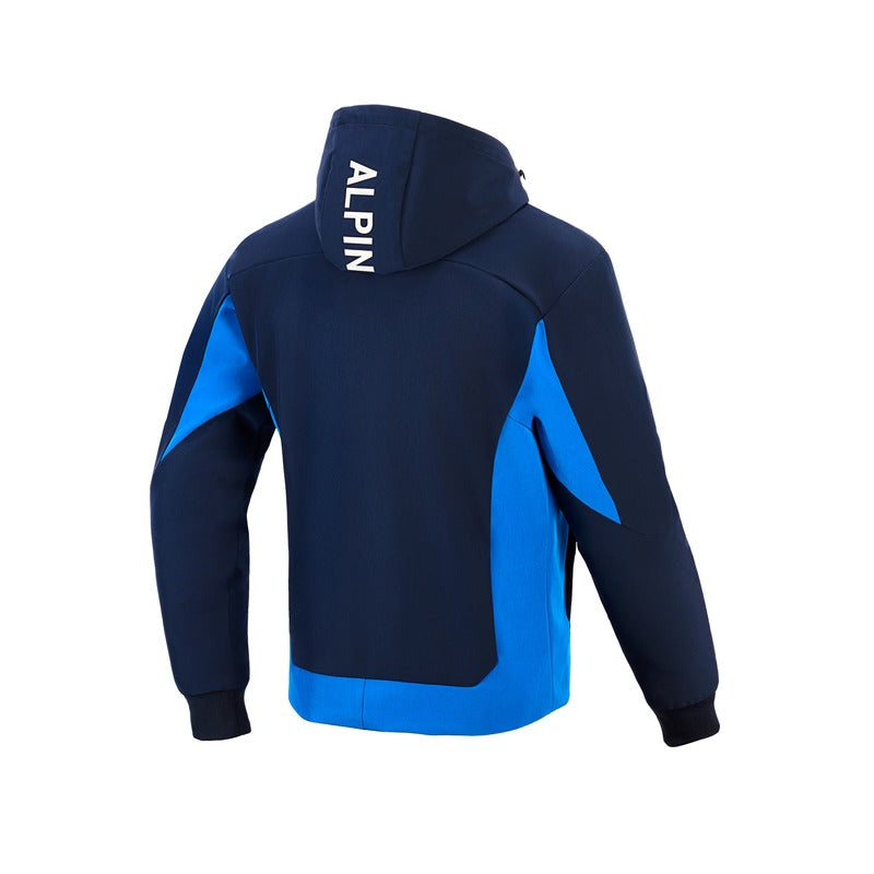 Alpinestars Radium Tech Night Navy/Royal Blue Hoodie Jacket