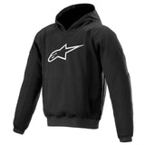 Alpinestars Ageless Aramic Lined Black Textile Hoodie Jacket