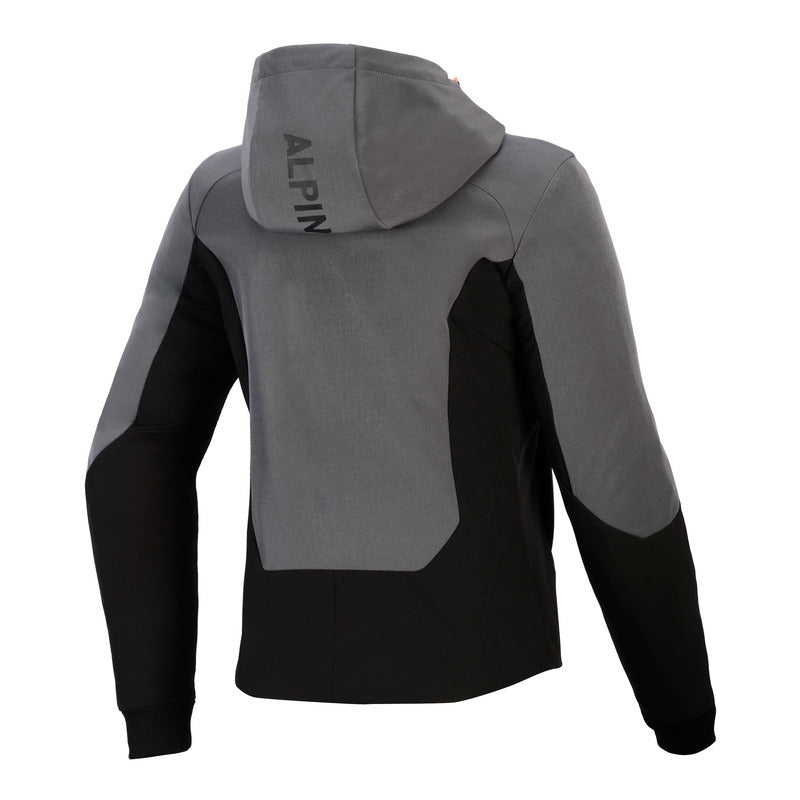 Alpinestars Stella Radium Tech Deep Grey/Black Womens Hoodie Jacket