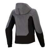 Alpinestars Stella Radium Tech Deep Grey/Black Womens Hoodie Jacket
