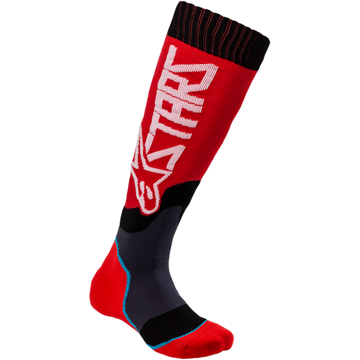 Alpinestars 2023 MX Plus 2 Red/Black Youth Socks