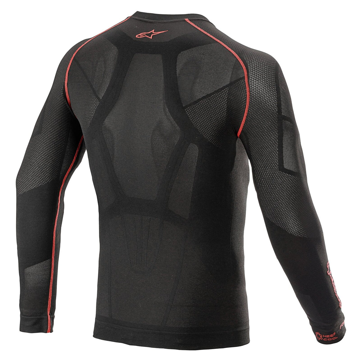 Alpinestars Ride Tech V2 Black/Red Long Sleeve Summer Top