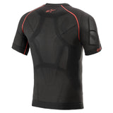 Alpinestars Ride Tech V2 Black/Red Short Sleeve Summer Top