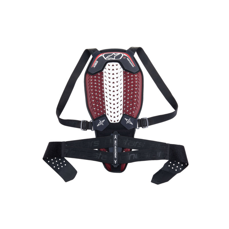 Alpinestars Nucleon Plasma w/Straps Black/White/Red Back Protector