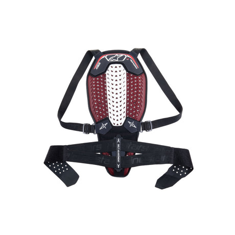Alpinestars Nucleon Plasma w/Straps Black/White/Red Back Protector