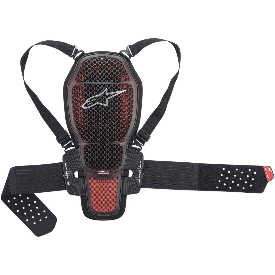 Alpinestars Nucleon KR-1 Cell Black/Red Back Protectors