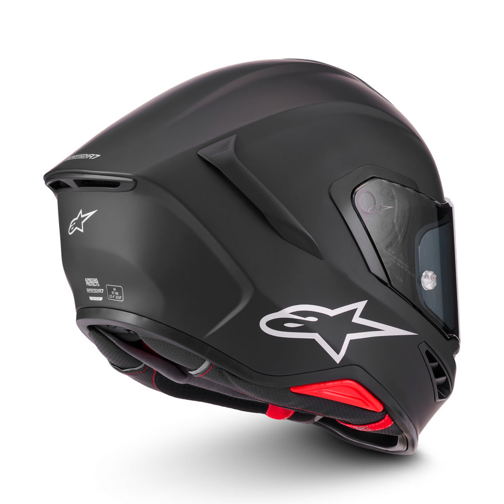 Alpinestars S-R7 Solid Matte Black Helmet