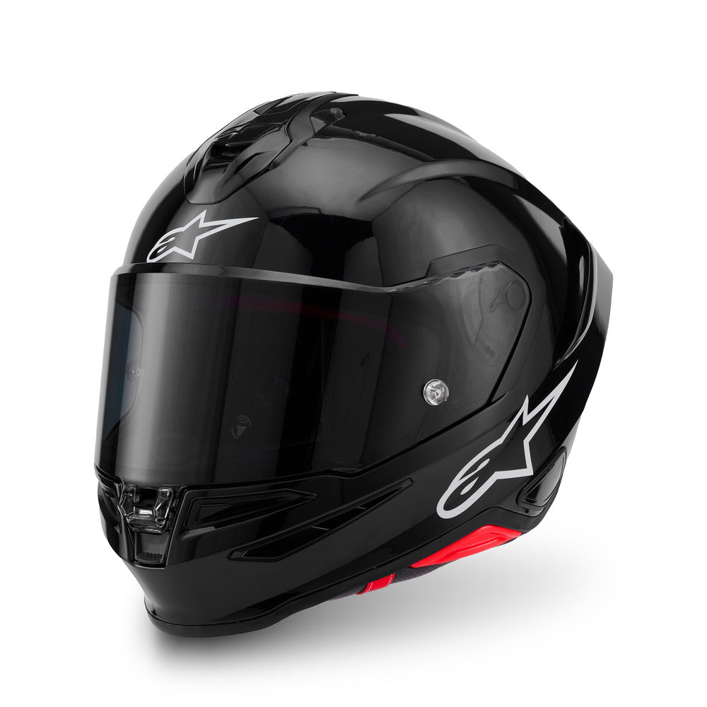 Alpinestars S-R7 Solid Gloss Black Helmet