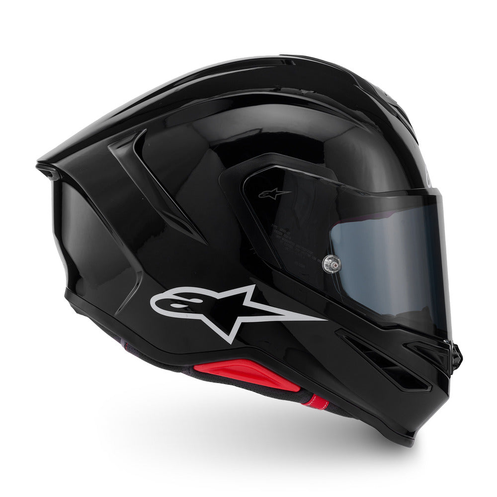 Alpinestars S-R7 Solid Gloss Black Helmet