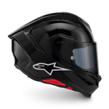Alpinestars S-R7 Solid Gloss Black Helmet