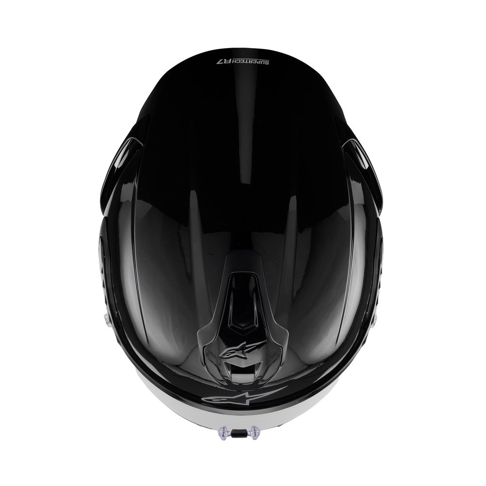 Alpinestars S-R7 Solid Gloss Black Helmet