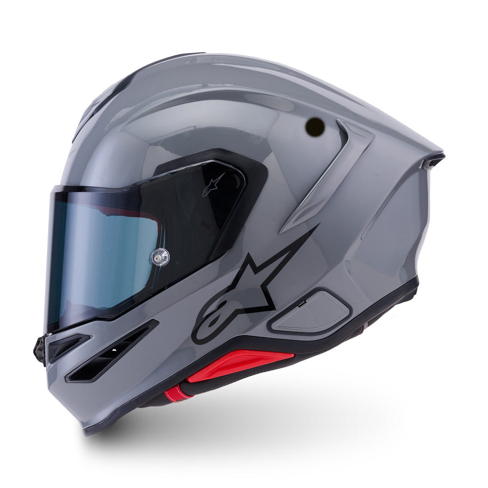 Alpinestars S-R7 Solid Gloss Grey Helmet