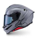 Alpinestars S-R7 Solid Gloss Grey Helmet