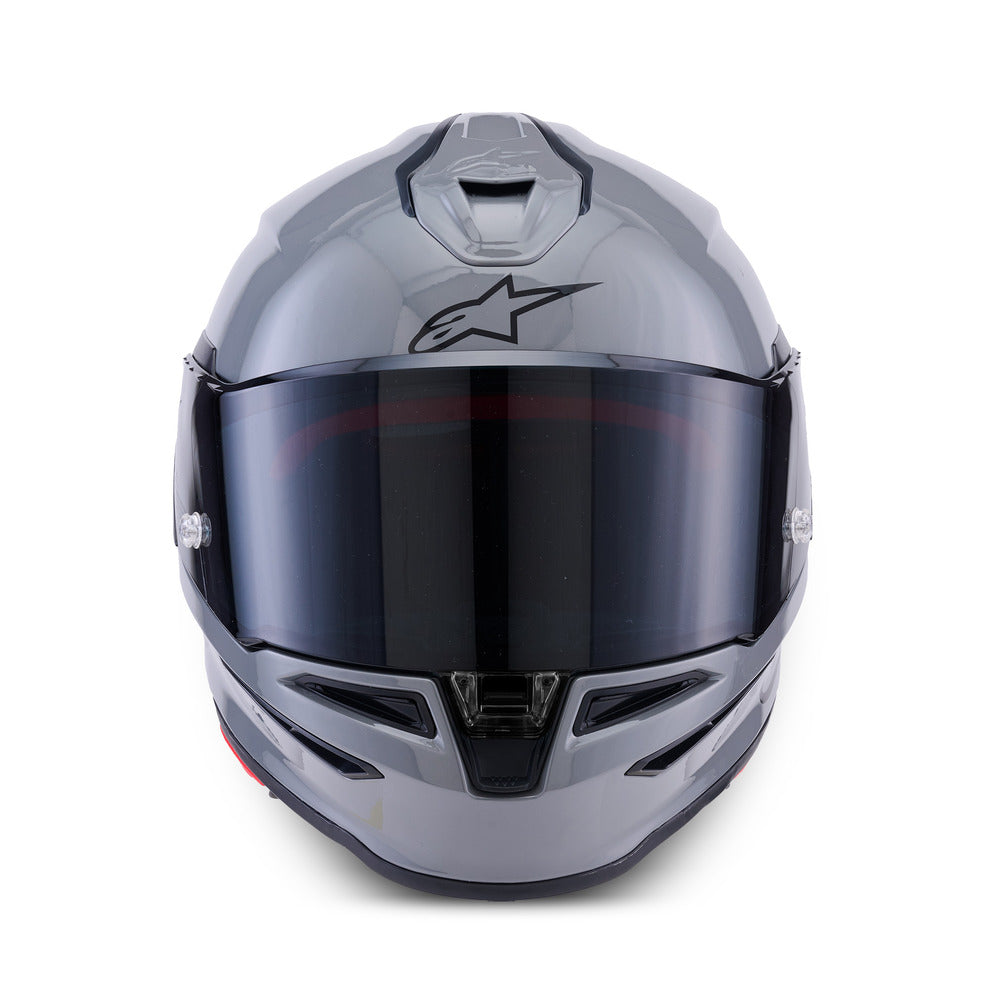 Alpinestars S-R7 Solid Gloss Grey Helmet