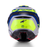 Alpinestars S-R7 Lumen Gloss Silver/Black/Pink/Fluro Yellow Helmet