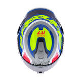 Alpinestars S-R7 Lumen Gloss Silver/Black/Pink/Fluro Yellow Helmet