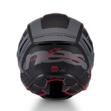 Alpinestars S-R7 A-Core Matte Black/Grey/Red Helmet