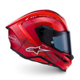 Alpinestars S-R7 A-Core Gloss Red/White Helmet