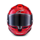 Alpinestars S-R7 A-Core Gloss Red/White Helmet