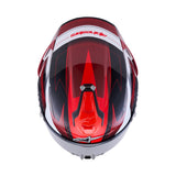 Alpinestars S-R7 Kinetis Gloss Black/White/Red Helmet