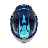 Alpinestars S-R7 Kinetis Gloss Black/Blue/Fluro Pink/White Helmet