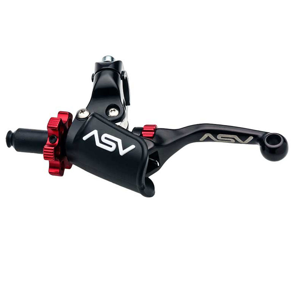 ASV CDF406PX-SK F4 Dirt Series Shorty Clutch Lever Black w/Pro Perch
