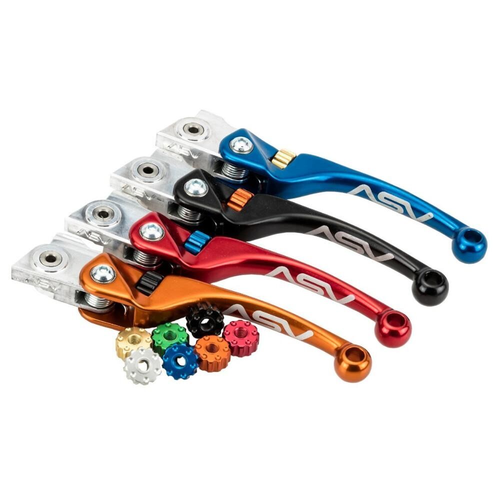 ASV RDF423T-SK F4 Dirt Series Shorty Brake Lever Black