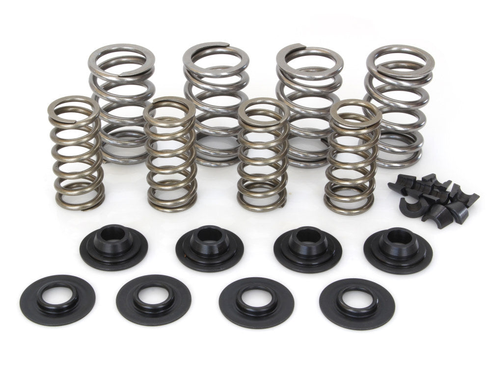 AV&V AV-VSK600S Valve Spring Kit for Big Twin 84-04/Sportster/Buell 86-03 w/Steel Double Springs & .600" Lift