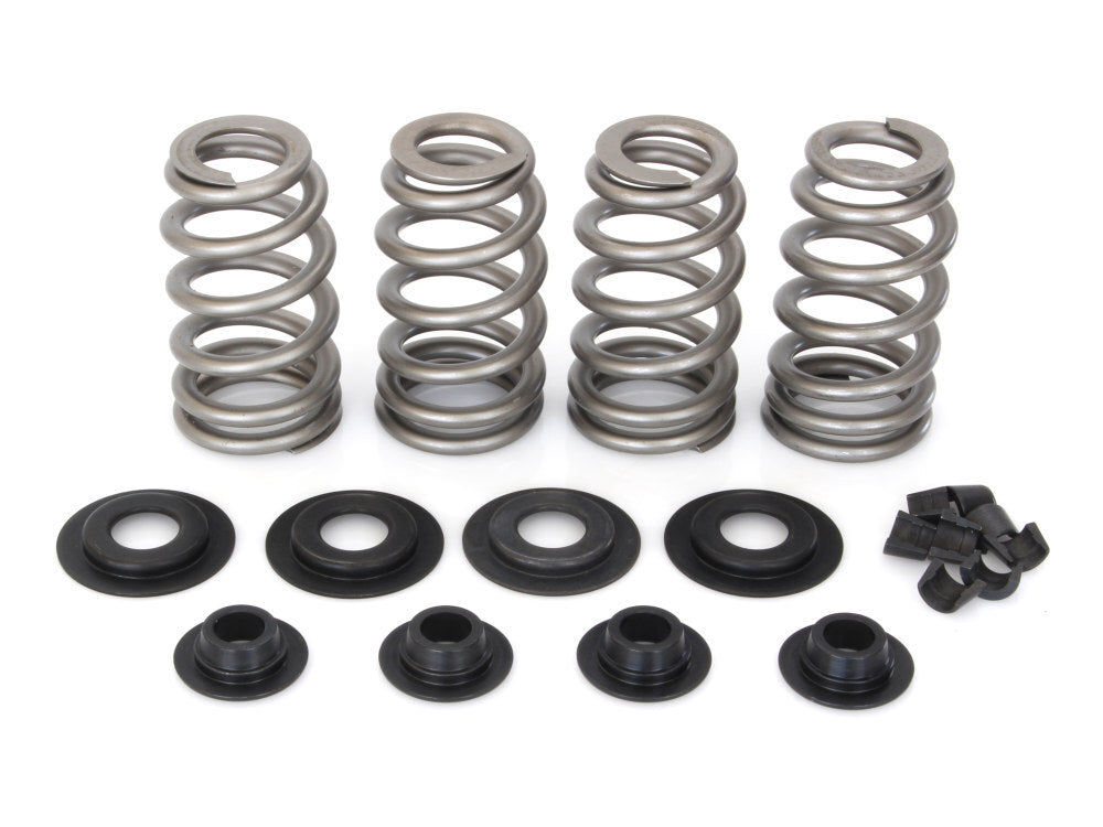 AV&V AV-VSK6500 Valve Spring Kit for Big Twin 84-04/Sportster/Buell 86-03 Beehive Springs & .650" Lift