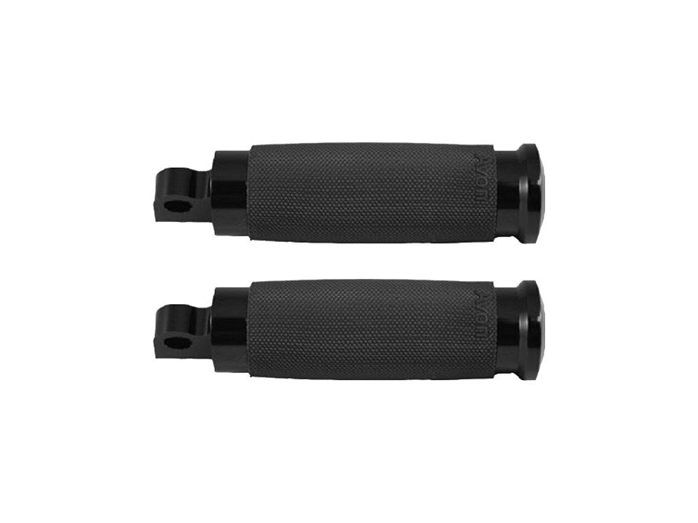 Avon Performance Grips AVG-FP-CC-86-ANO Custom Contour Footpegs Black for H-D