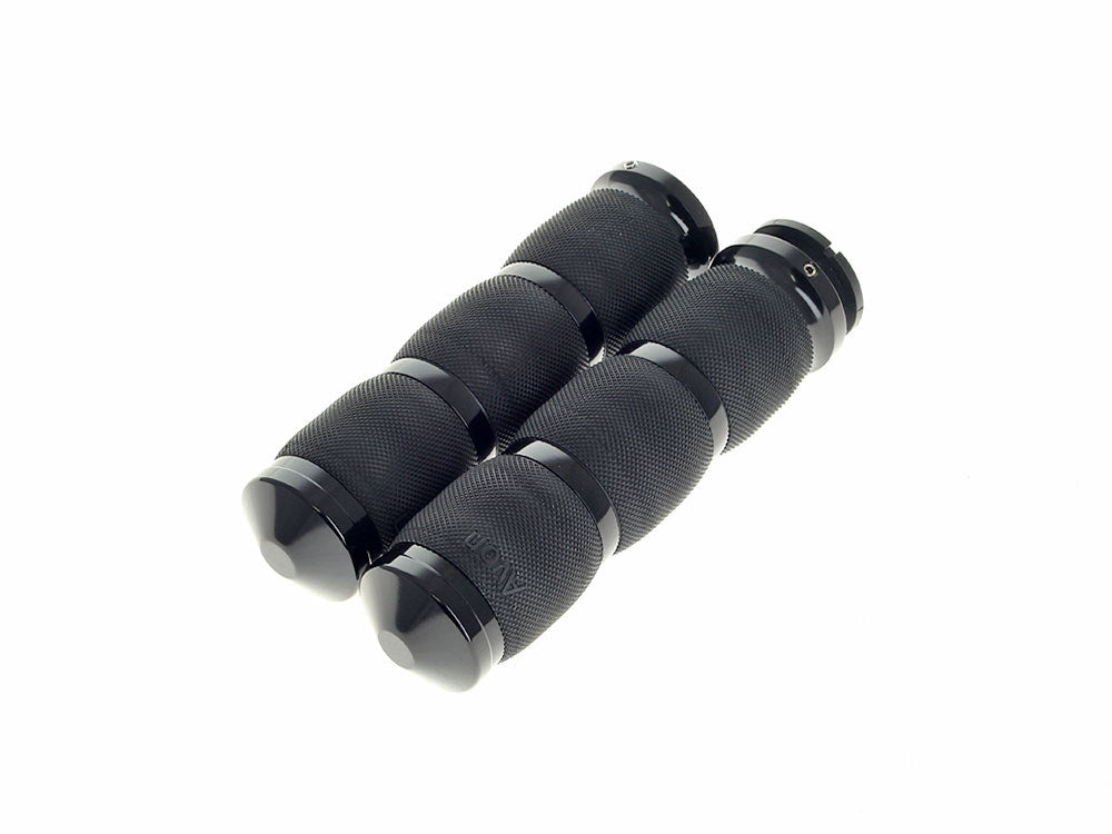 Avon Performance Grips AVG-IN-TO-AIR-90-AN Air Cushion Handgrips Black for Indian Touring 18-Up