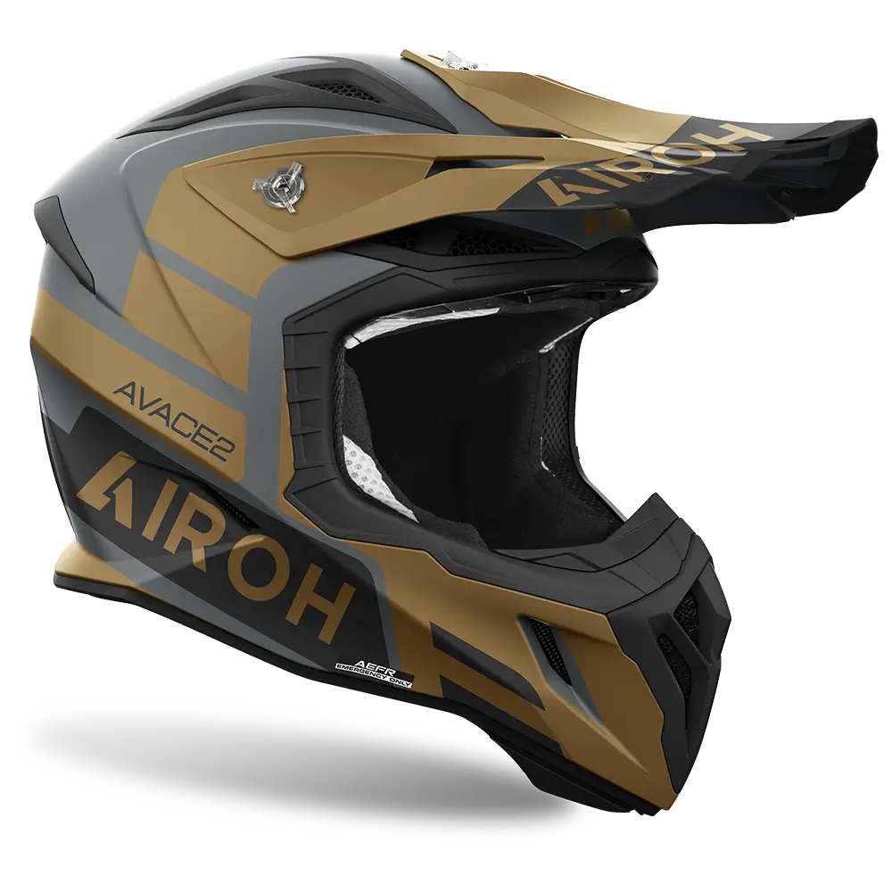 Airoh Aviator Ace 2 Sake Matte Gold Helmet