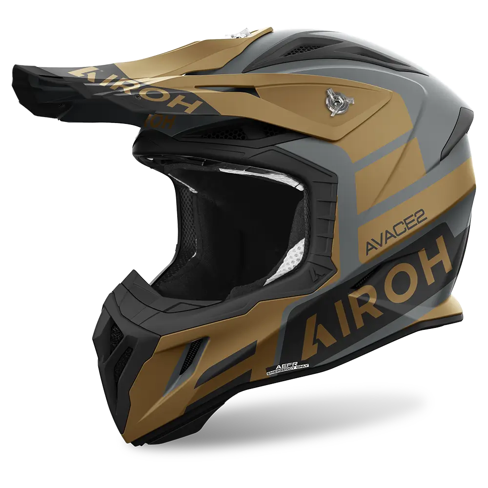 Airoh Aviator Ace 2 Sake Matte Gold Helmet
