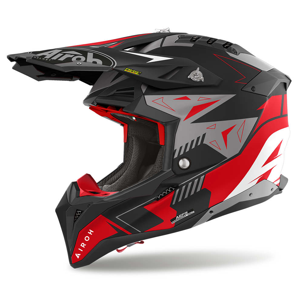 Airoh Aviator 3 Spin Matte Red Helmet