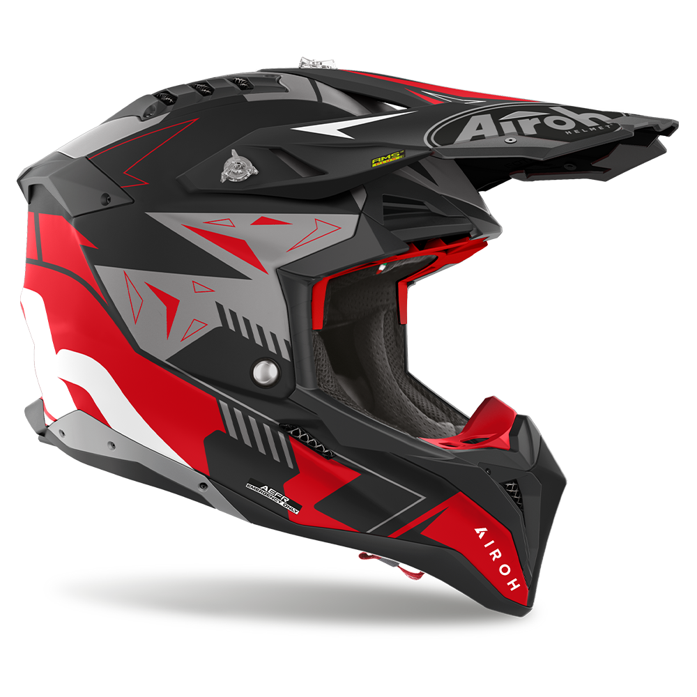 Airoh Aviator 3 Spin Matte Red Helmet