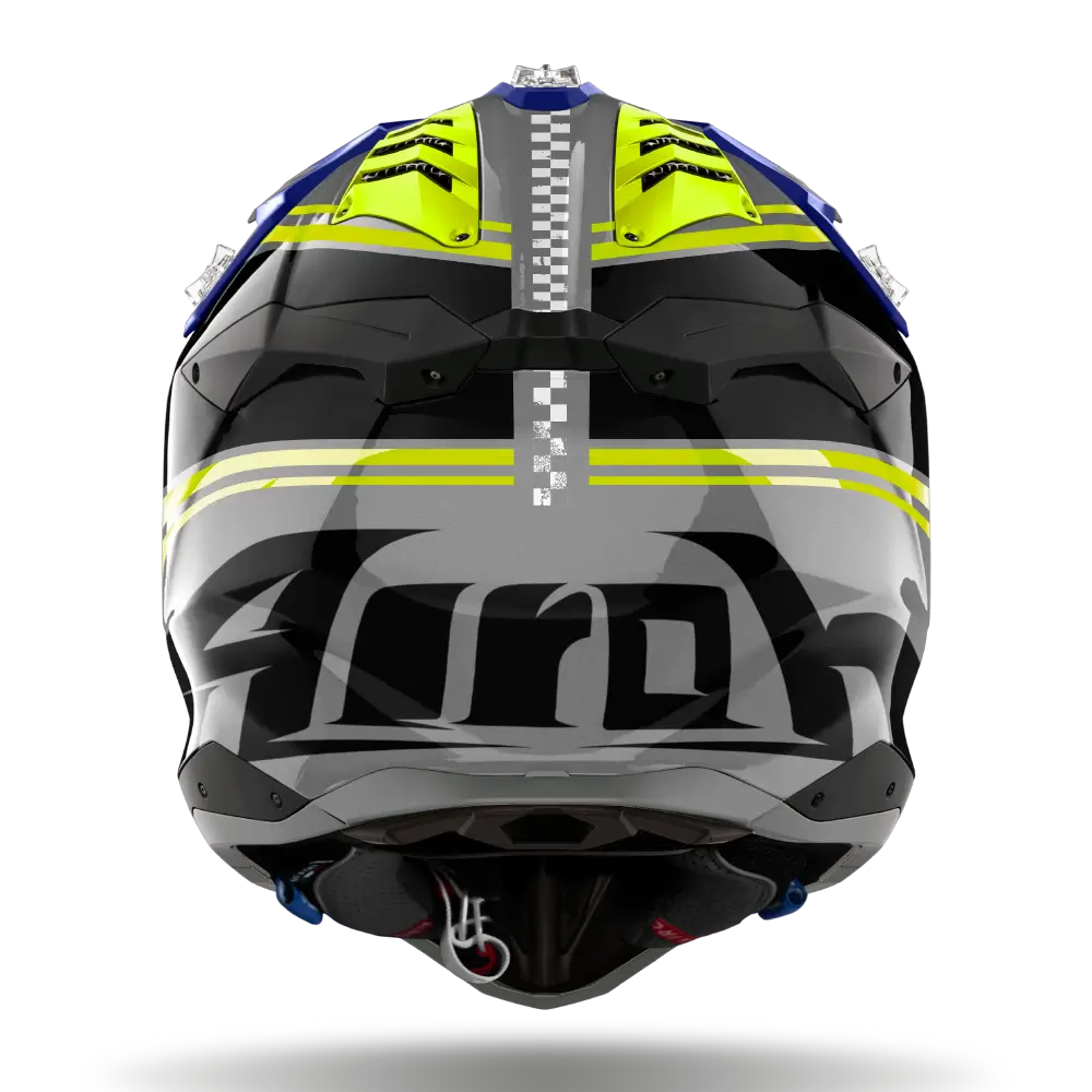 Airoh Aviator 3 Hima Gloss Blue Helmet