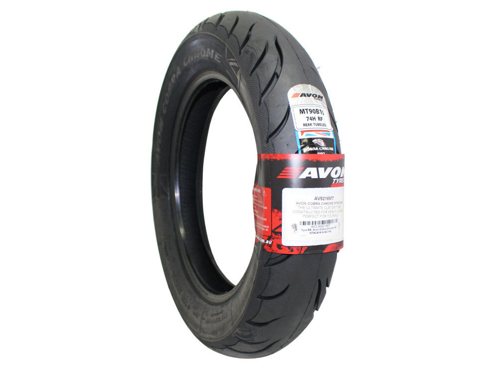 Avon Tyres AVO-AV9216MT Cobra Chrome AV92 Rear Tyre MT90-B16 74H Tubeless