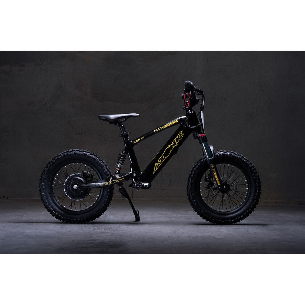 Azonic Flow 16 24V/5Ah/350W Electric Balance Bike Black/Gold