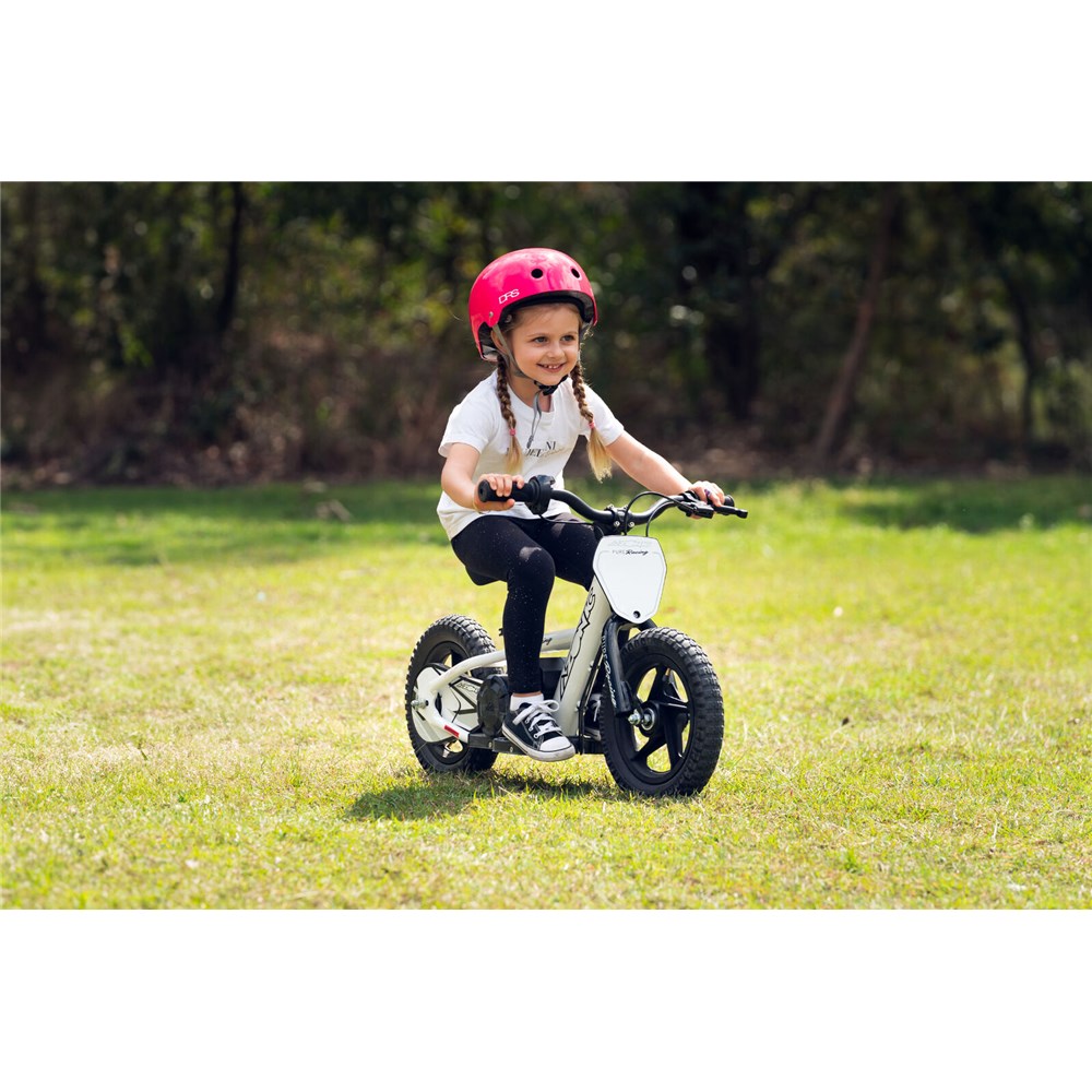 Azonic Pure 12 24V/5.2Ah/170W Electric Balance Bike White/Black