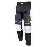 MotoDry Advent-Tour Trekker Black/Grey/Fluro Yellow Textile Pants