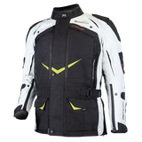 MotoDry Advent-Tour Trekker Black/Grey/Fluro Yellow Textile Jacket