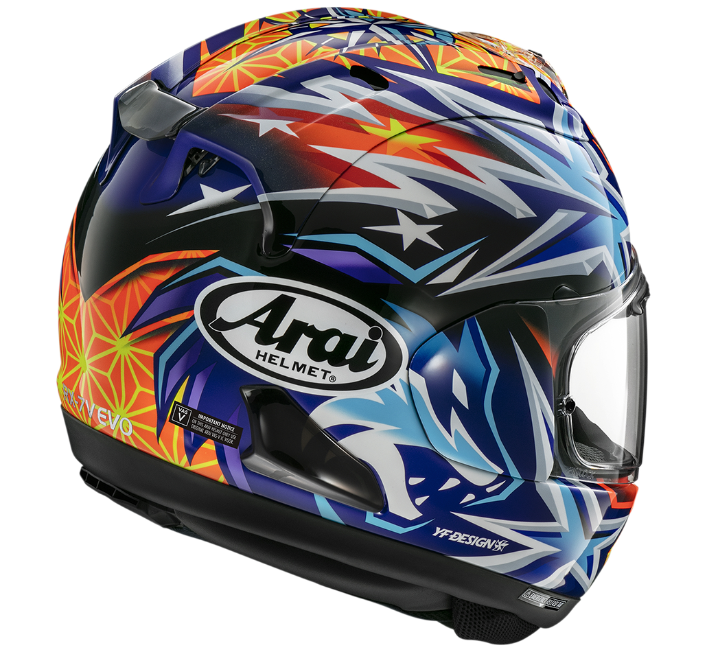 Arai RX-7V EVO Okamoto Compass Helmet