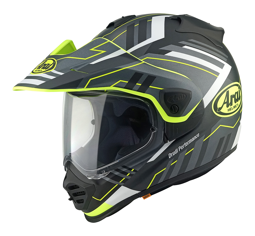 Arai Tour-X5 Trail Yellow Helmet