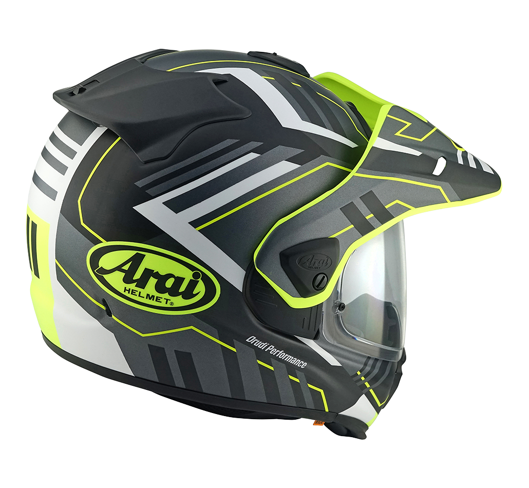 Arai Tour-X5 Trail Yellow Helmet