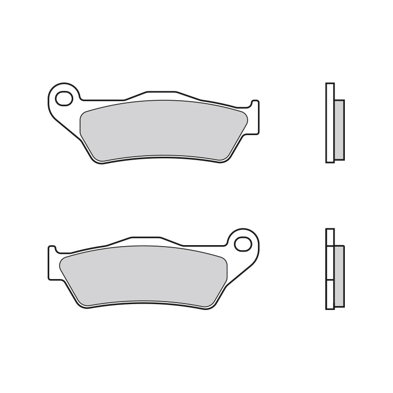 Brembo B-07BB0483 Genuine (83) Sintered Front Brake Pad (07BB04.83)