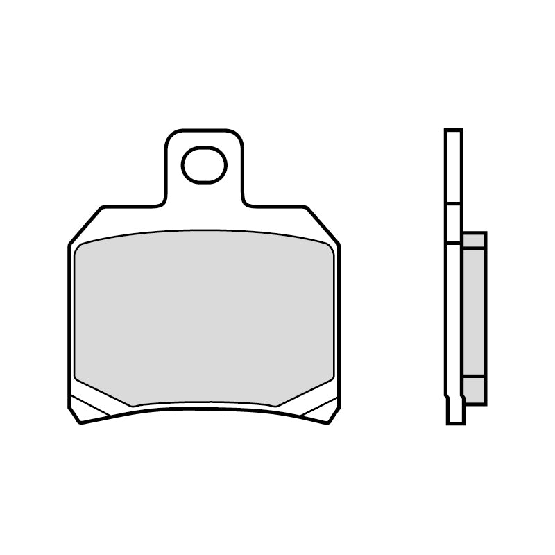 Brembo B-07BB2065 Genuine (65) Sintered Rear Brake Pad (07BB20.65)