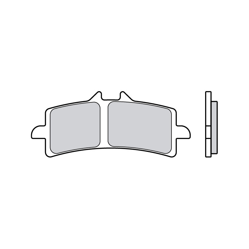 Brembo B-07BB37SA Road (SA) Sintered Front Brake Pad (07BB37.SA)